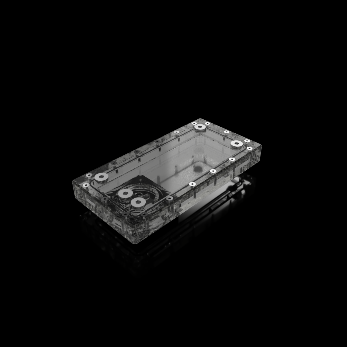 Scylla 240mm D5/DDC Pump Reservoir Body - Image 2