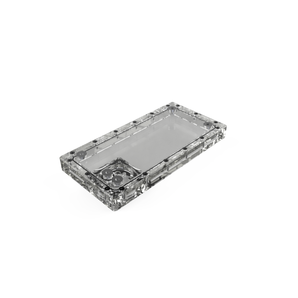 Scylla 280mm D5/DDC Pump Reservoir Body