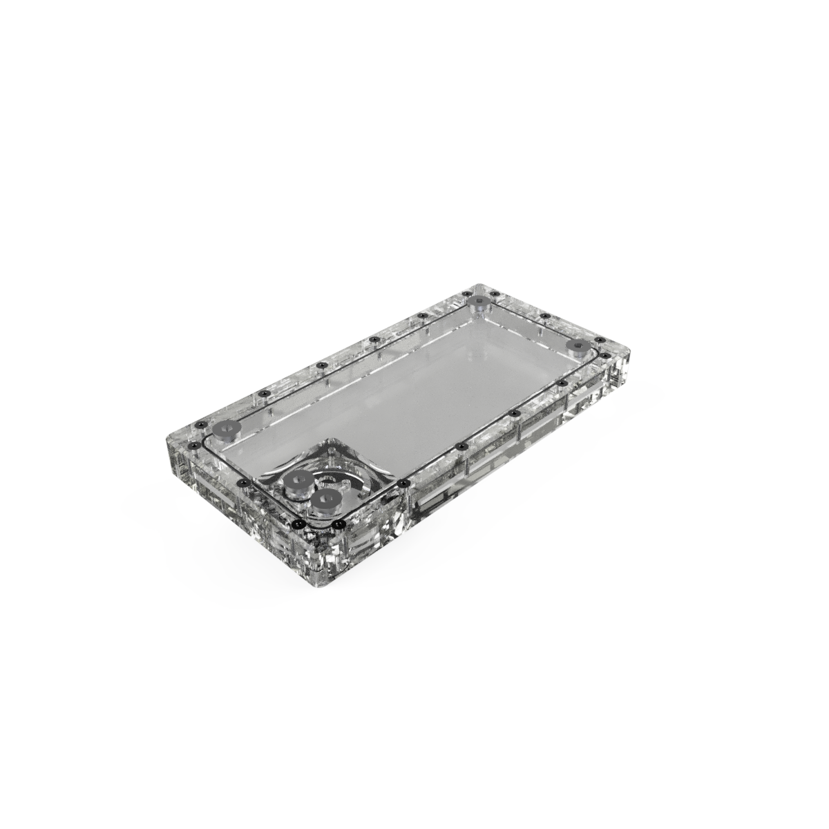 Scylla 280mm D5/DDC Pump Reservoir Body